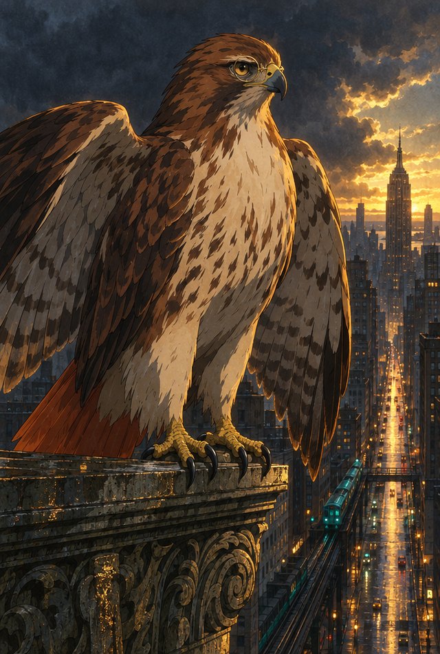 Skyledge, a animal spirit of Manhattan