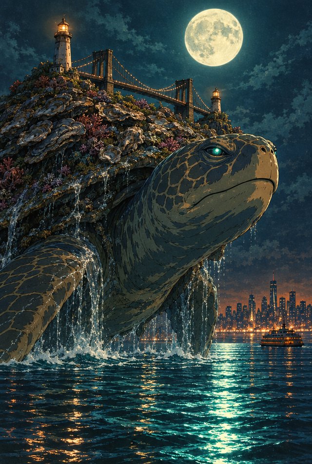 Tidewarden, a place spirit of Staten Island