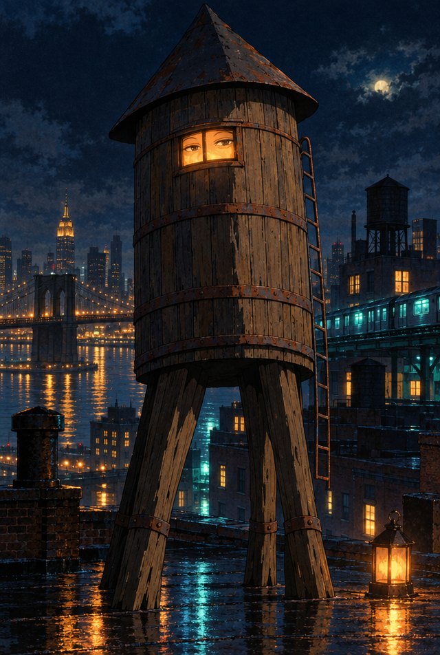 Towerdrop, a object spirit of Brooklyn